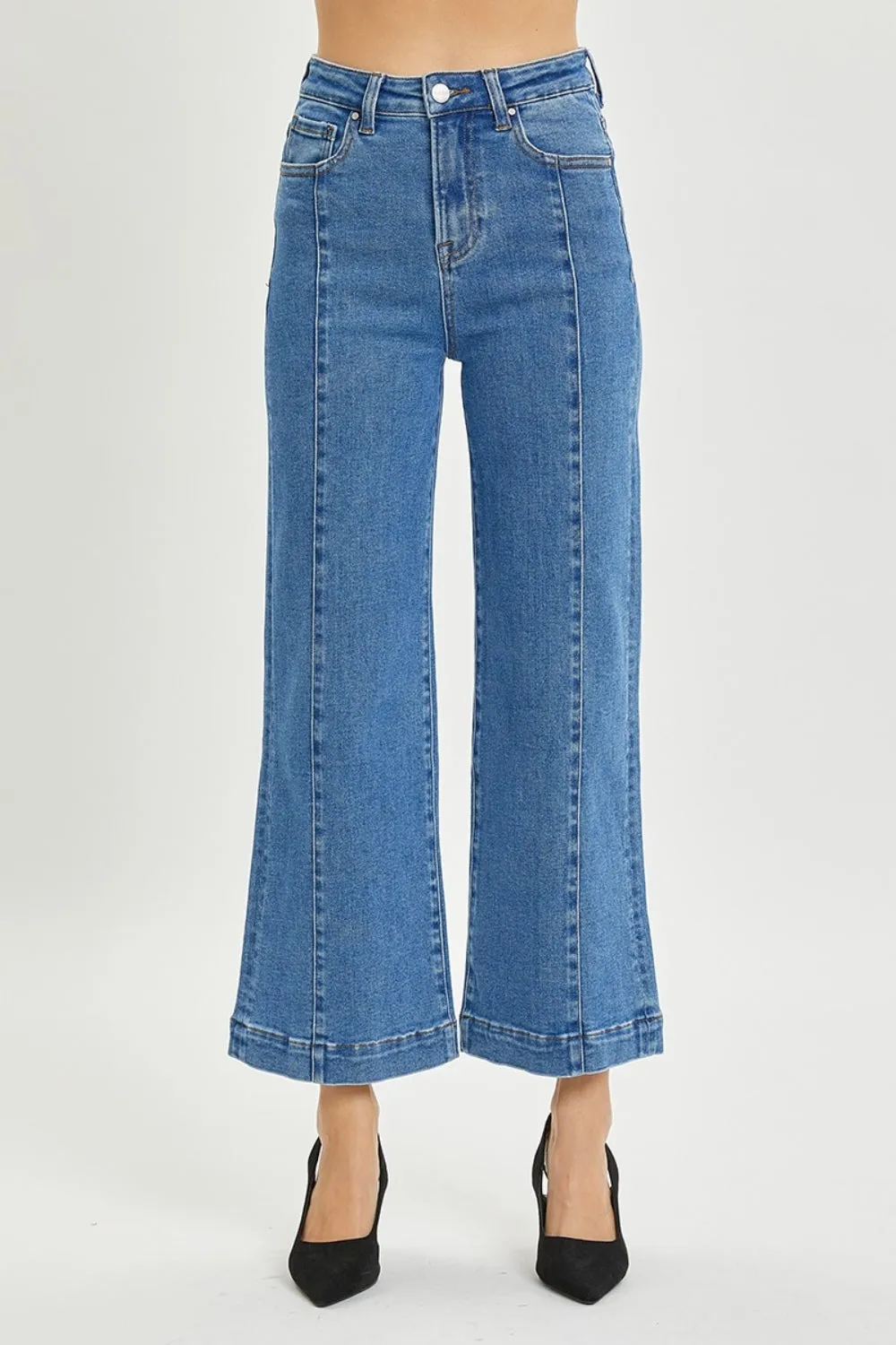 RISEN Sharon High Rise Wide Leg Jeans