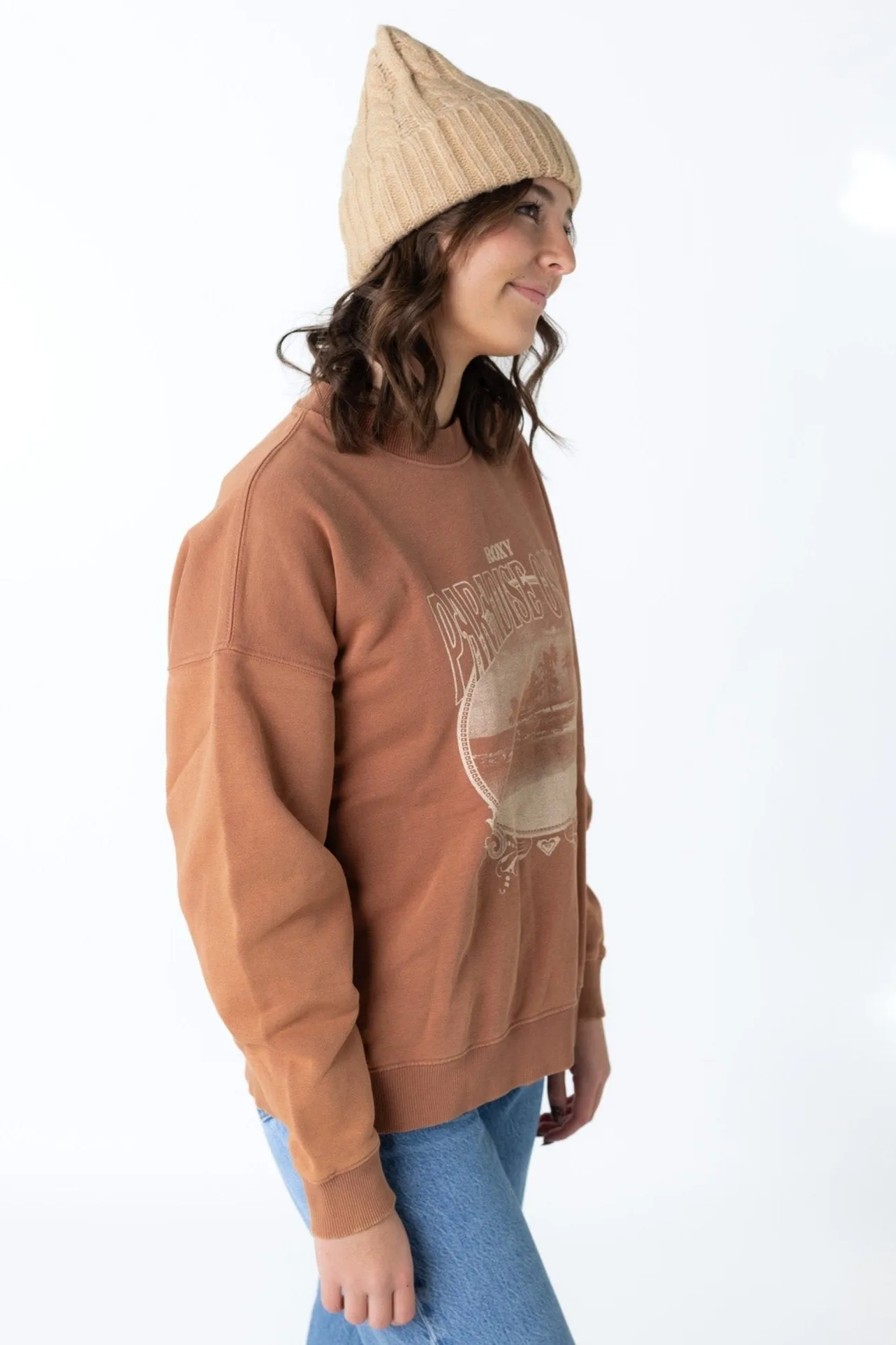 Roxy Lineup Oversized Crew