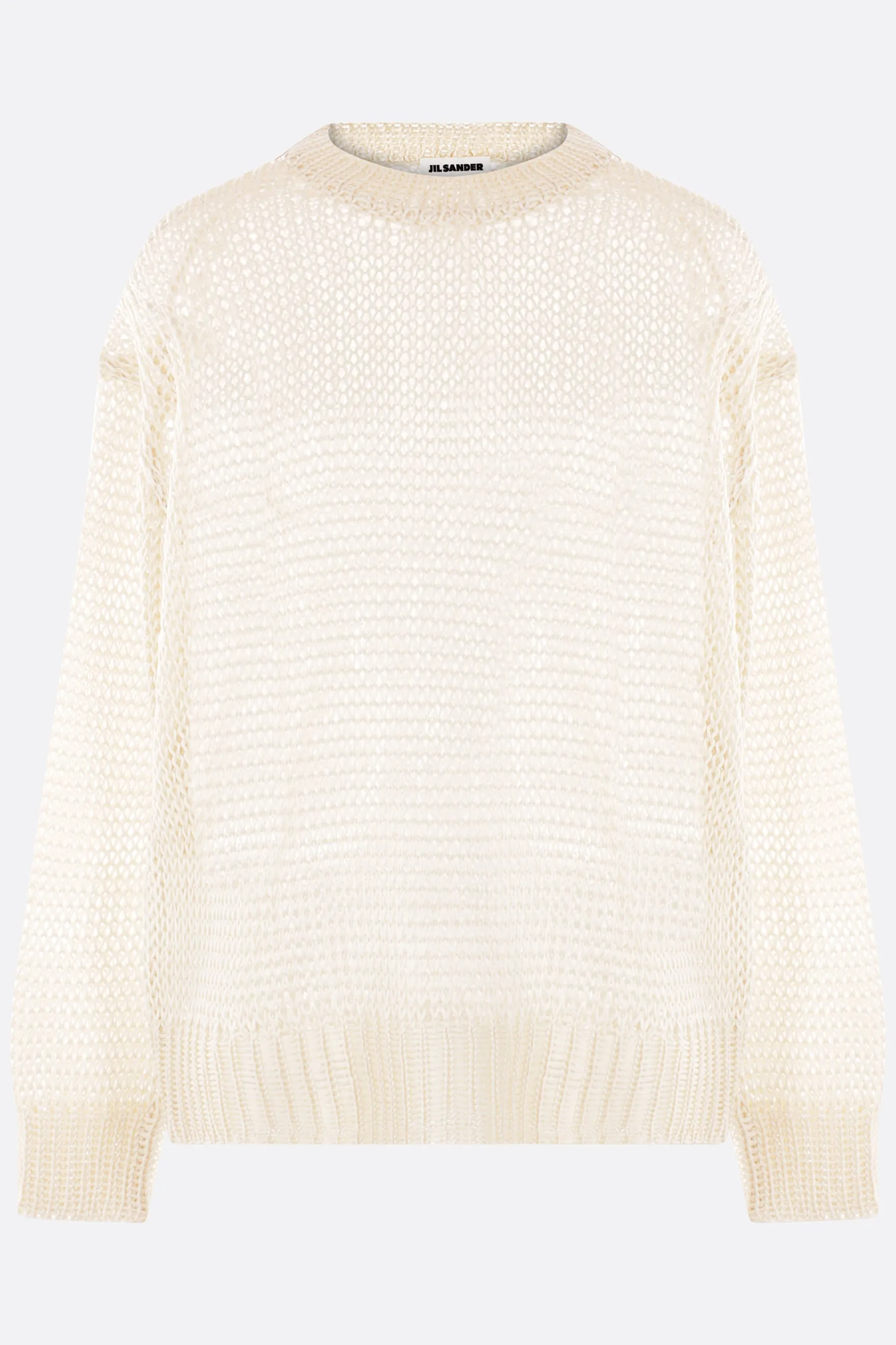 silk oversize sweater