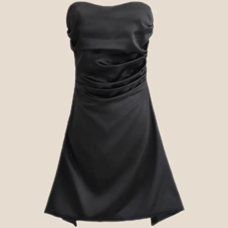 Strapless Jade Ruched Short Homecoming Dress