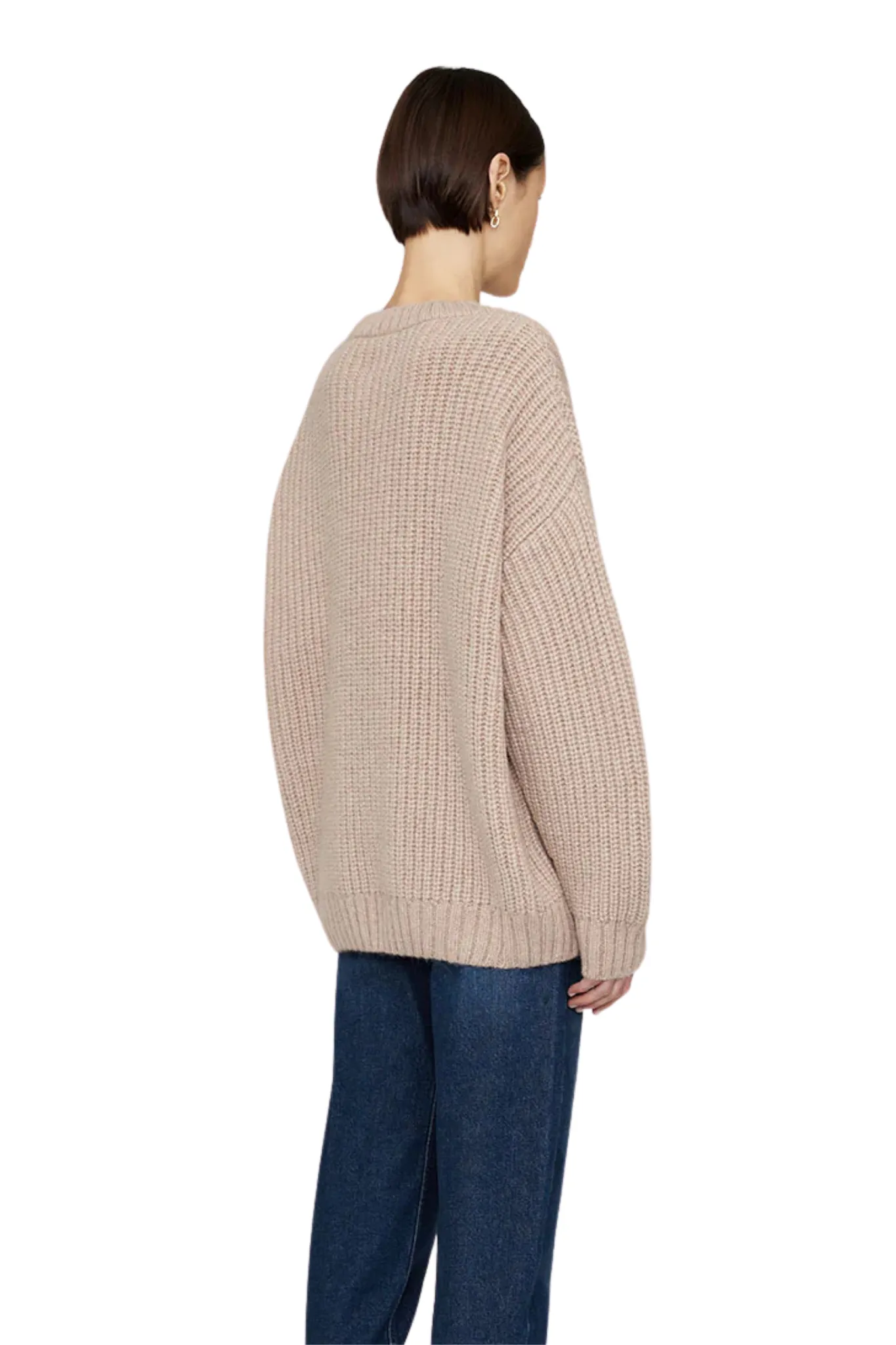 Sydney Crew Sweater in Camel