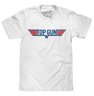 Top Gun Movie Logo T-Shirt - White