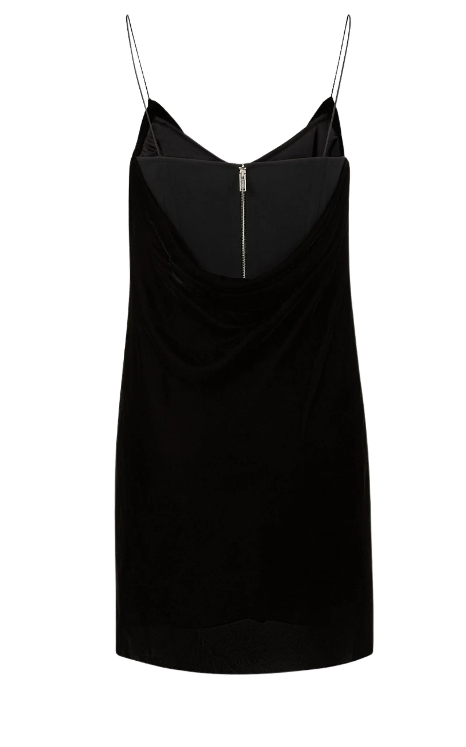Velvet Architrave Corset Mini Dress