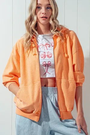 Vintage Zip Up Hoodie