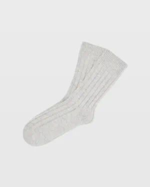 Wool-Cashmere Crew Socks
